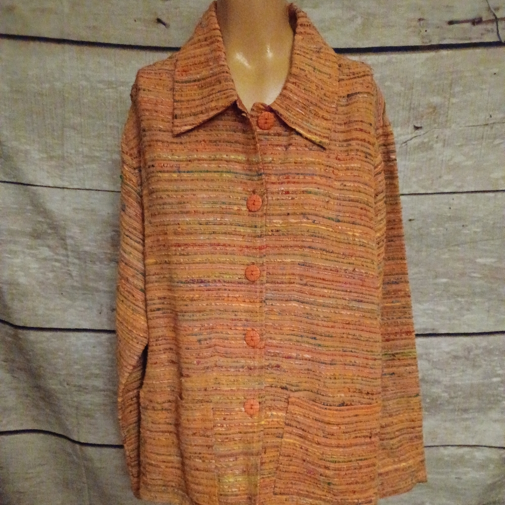Silk/cotton Resort Wear jacket